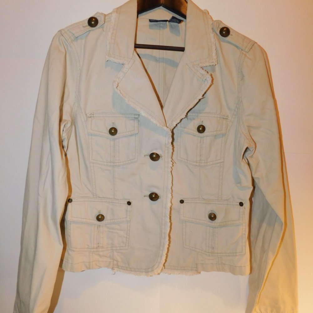 Bailey's Point Jacket Size XL 15/17 Frayed Edges